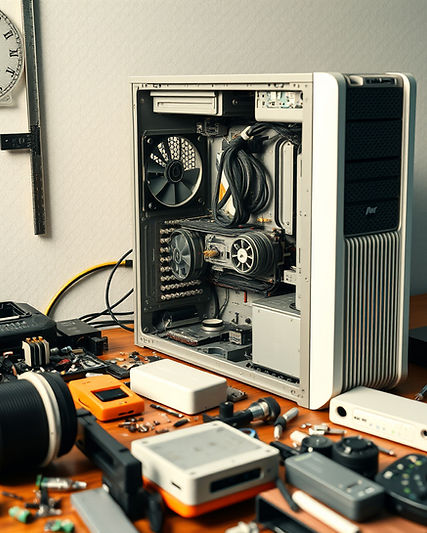 PC being dismantled and then broken down to parts.jpg