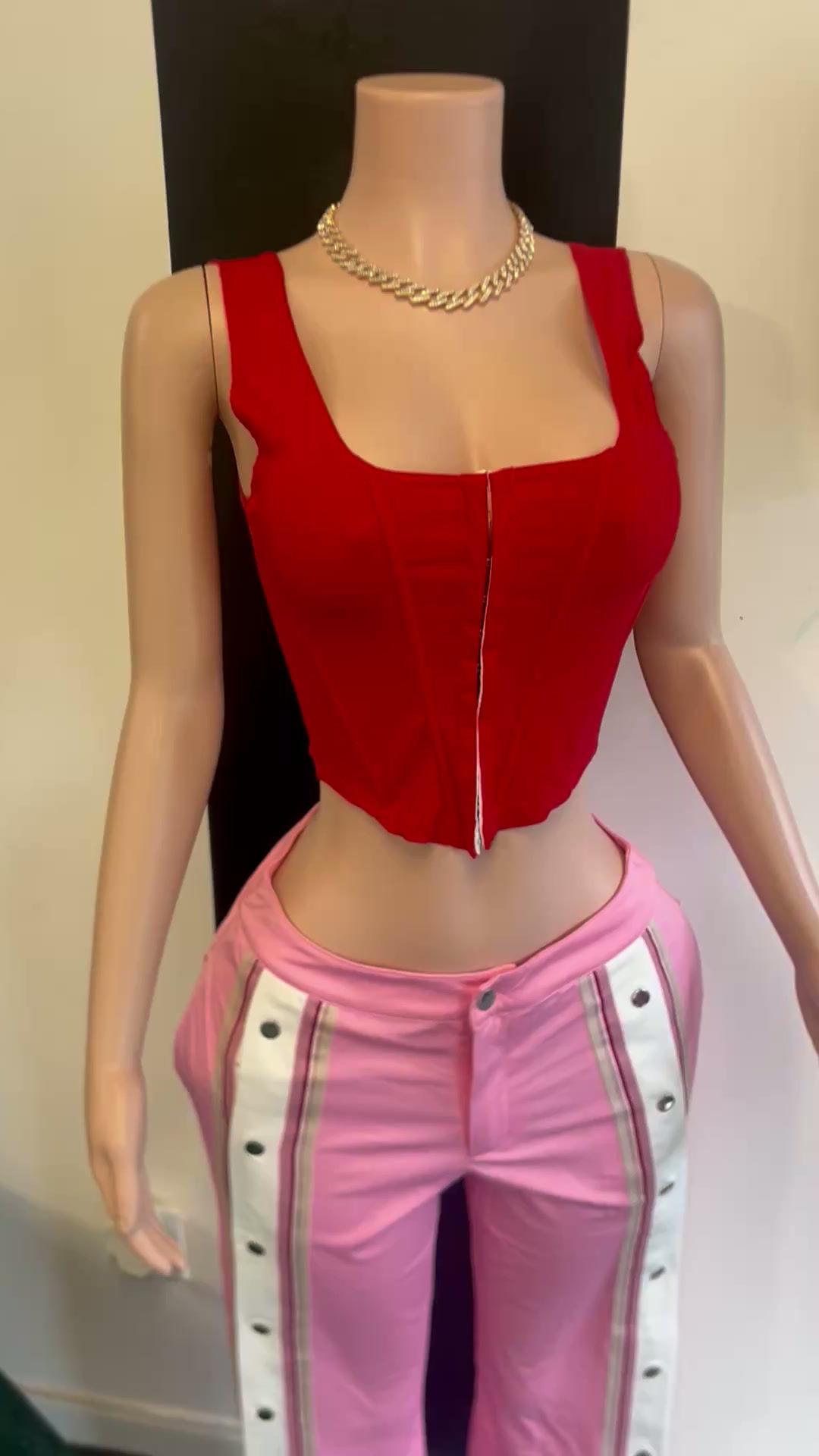 Sexy But Cute In Pink Sets(Corsets)