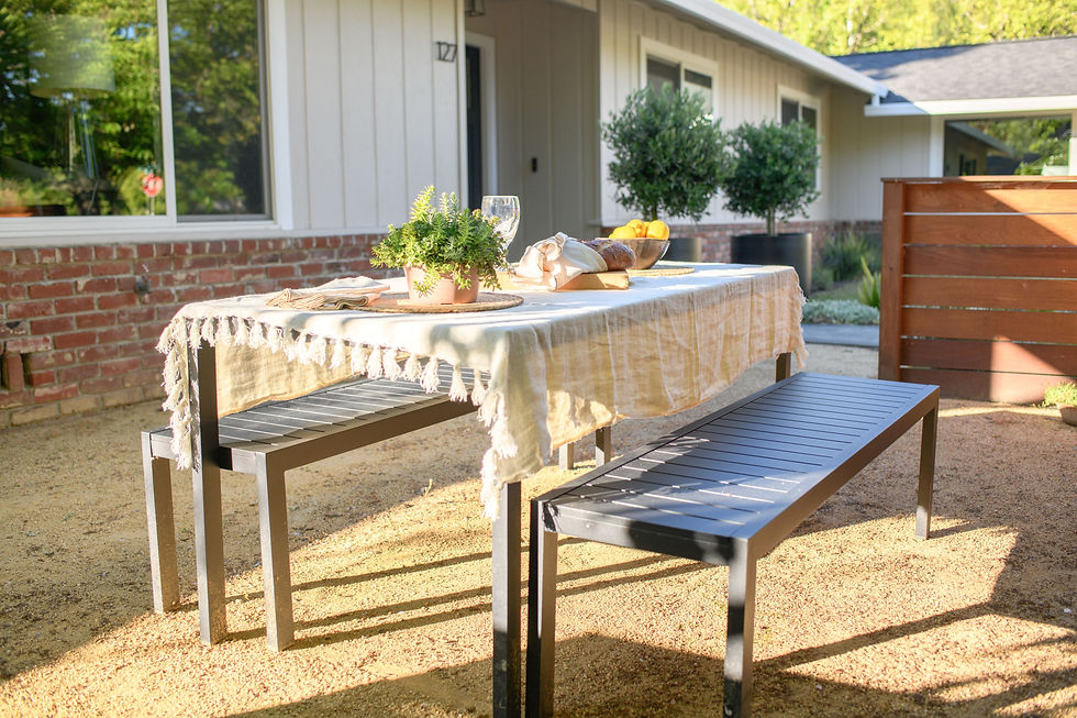 New family Hangout Area and View from the house
