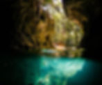Swimming area at the entrance of actun tunichil muknal, ATM Cave