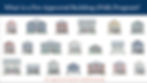 Photo of pre-approved housing types.