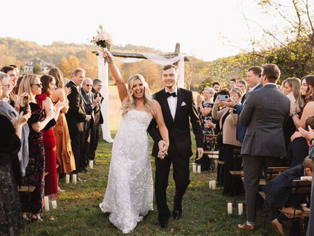 Mr. + Mrs. Smith | Southall Meadows Franklin, TN Fall Wedding Photographer