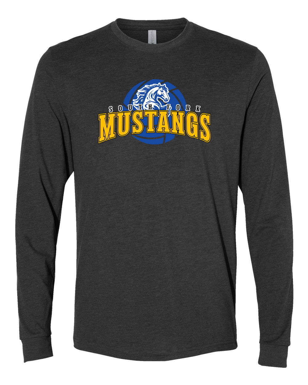 Long Sleeve Mustangs Volleyball