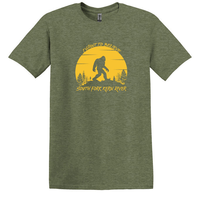 Thumbnail: Bigfoot "I want to believe" T-Shirt