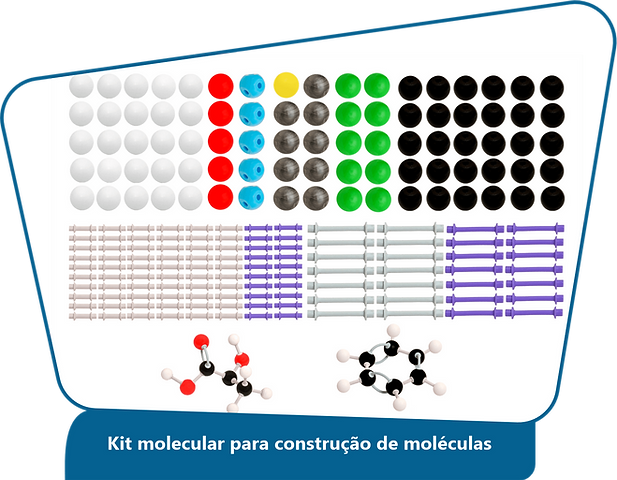 Modelo Molecular Orgânica e Inorgânica com 426 Peças - SD-6400.png