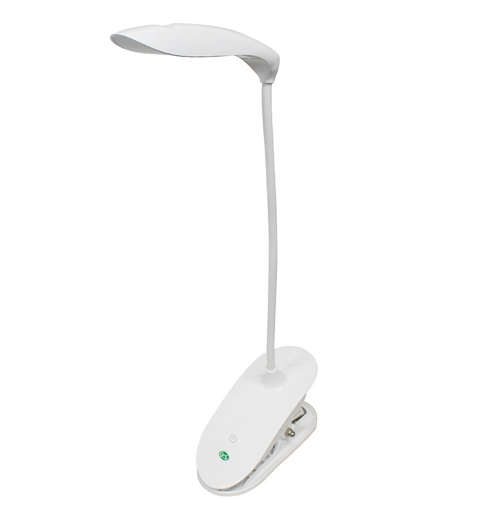 Thumbnail: GES LED Rechargeable & Dimmable Clip Desk Lamp [2-Pack]