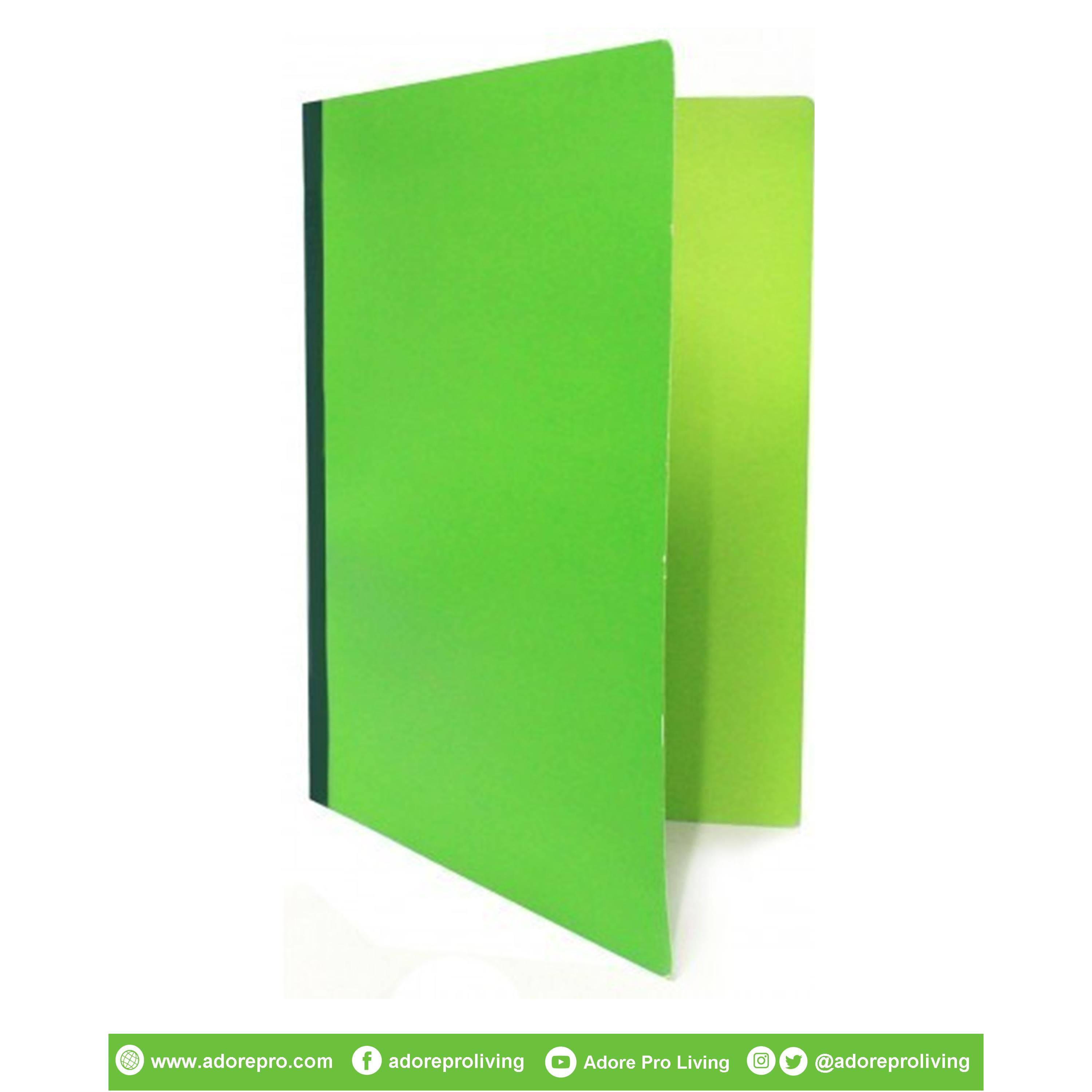 Pressboard Folder Local / Long / Green