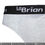 Thumbnail: Men's 3-in-1 Cotton Hipster Brief Design # 2001