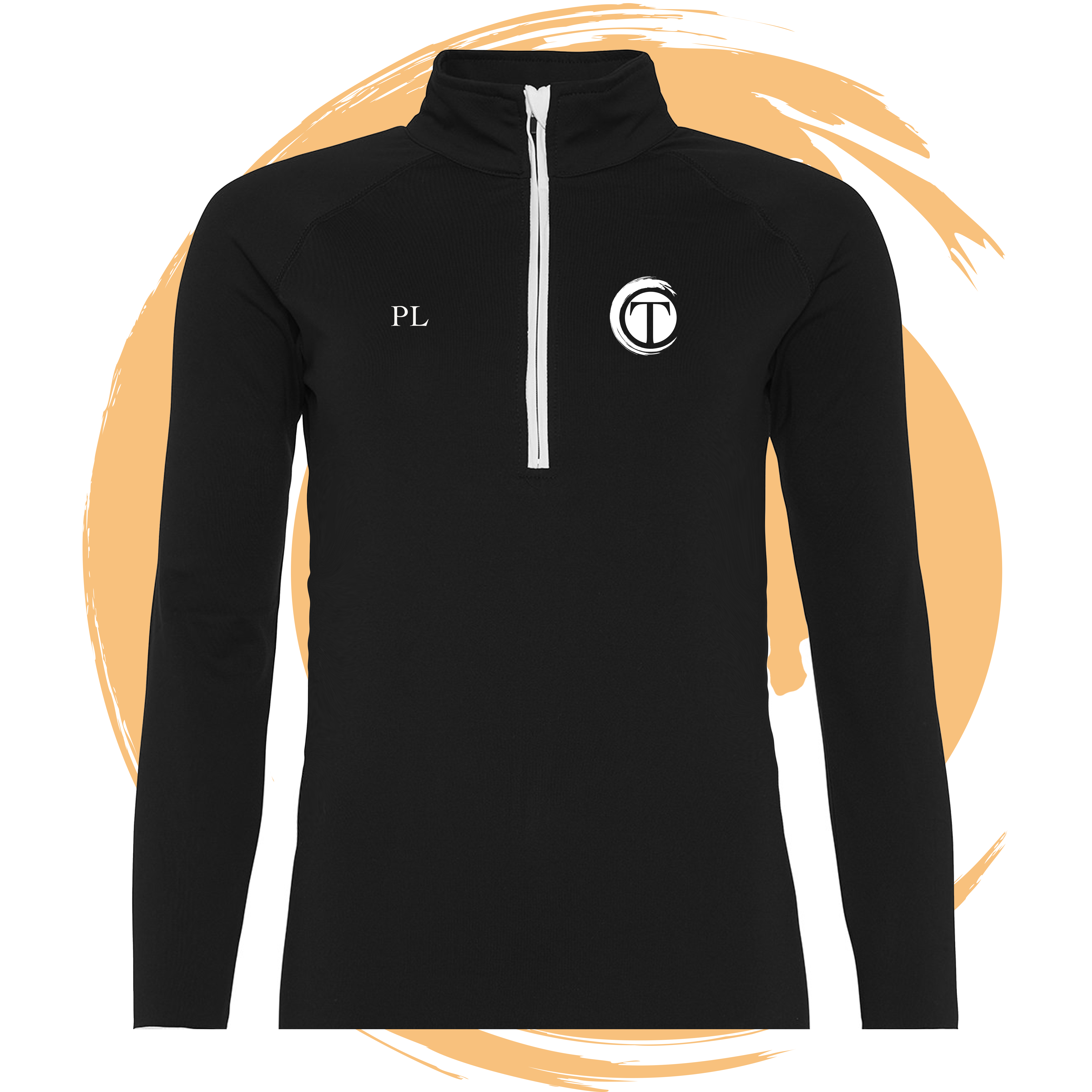 Mens ½ zip performance top