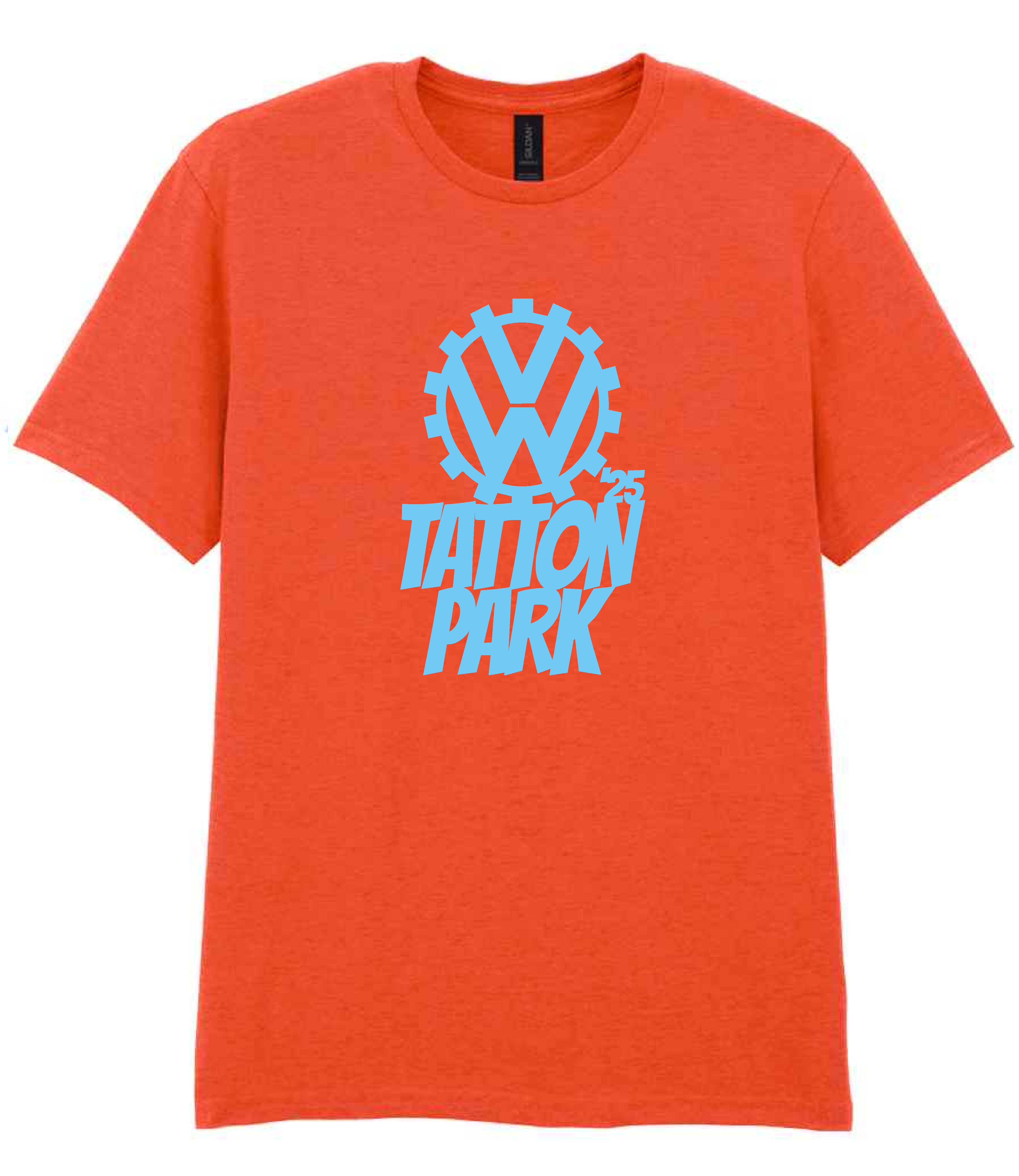 Orange Tatton Park VW Show T-Shirt 2025