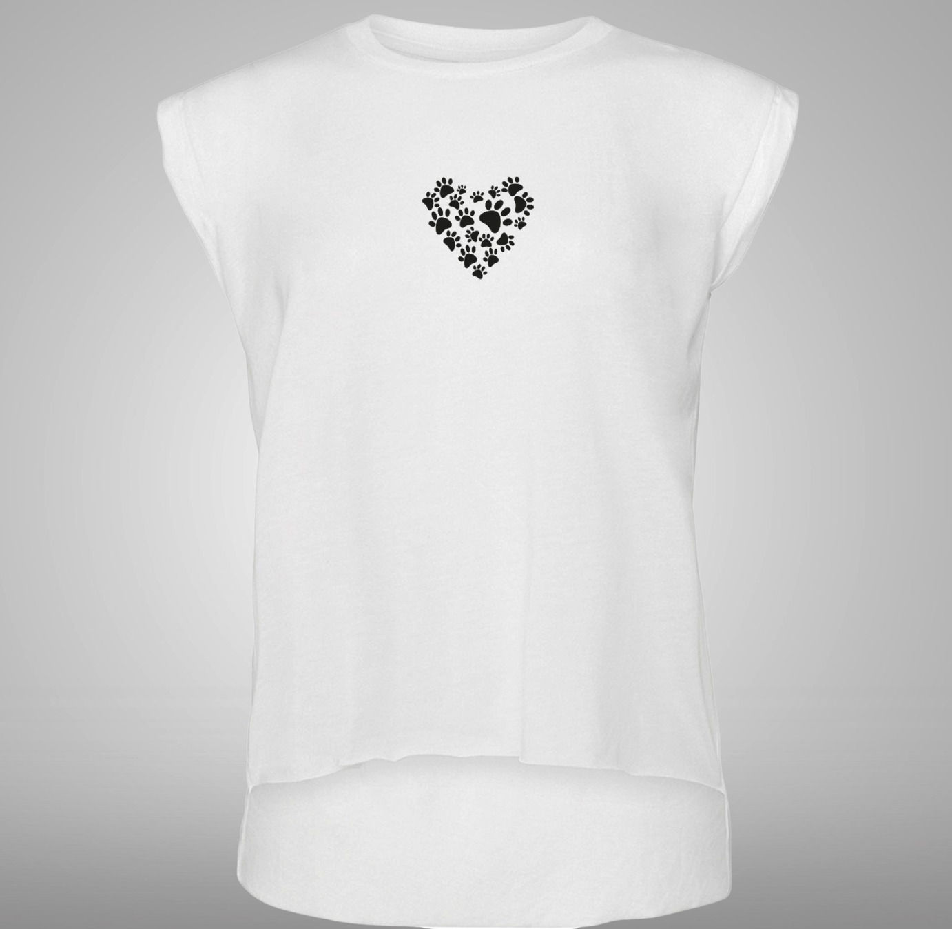 Paw Heart Relaxed Fit T-Shirt