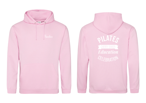 Pink Ballet Print Hoodie main image 0