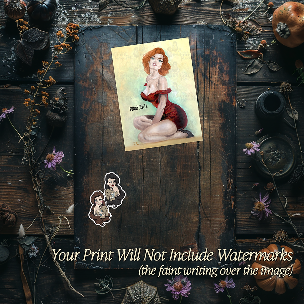 Thumbnail: Naughty List Print not framed