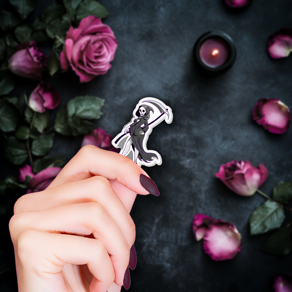 Sexy Reaper Acrylic Magnet