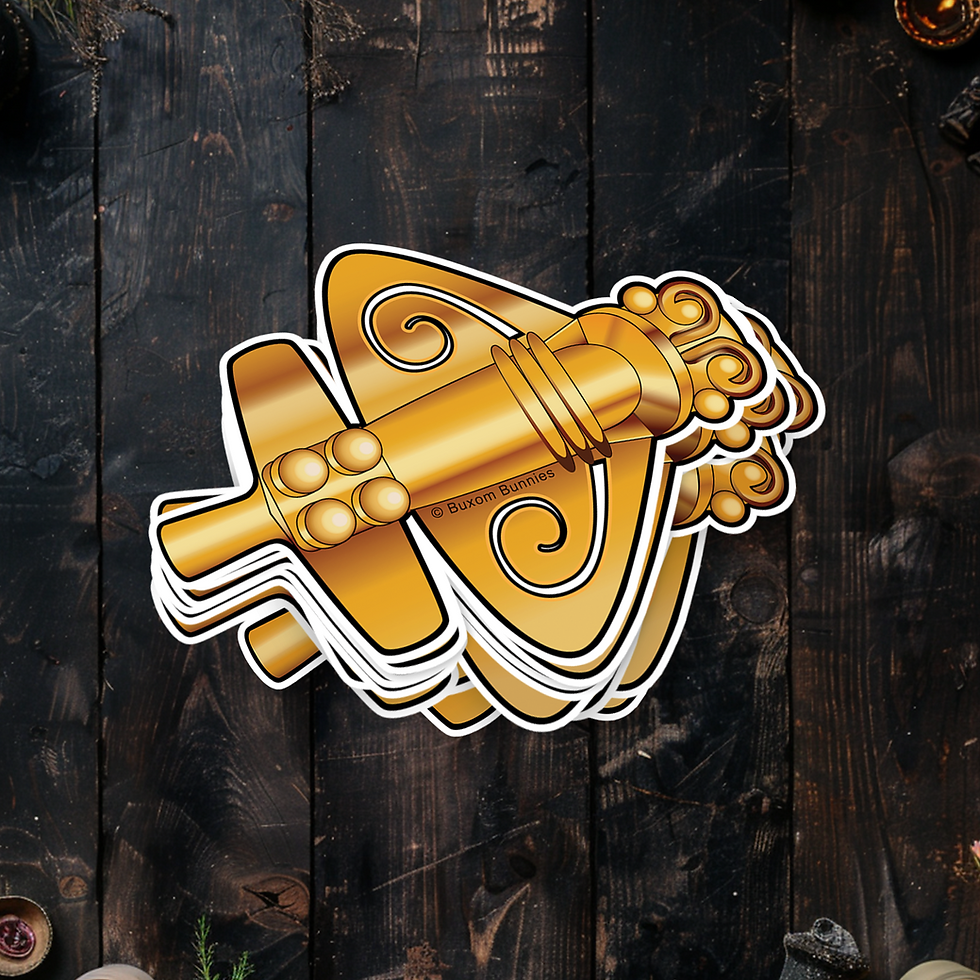 Thumbnail: Quimbaya Artifact Sticker Stack
