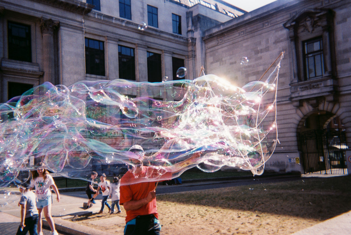 Monster Bubbles, South Kensington