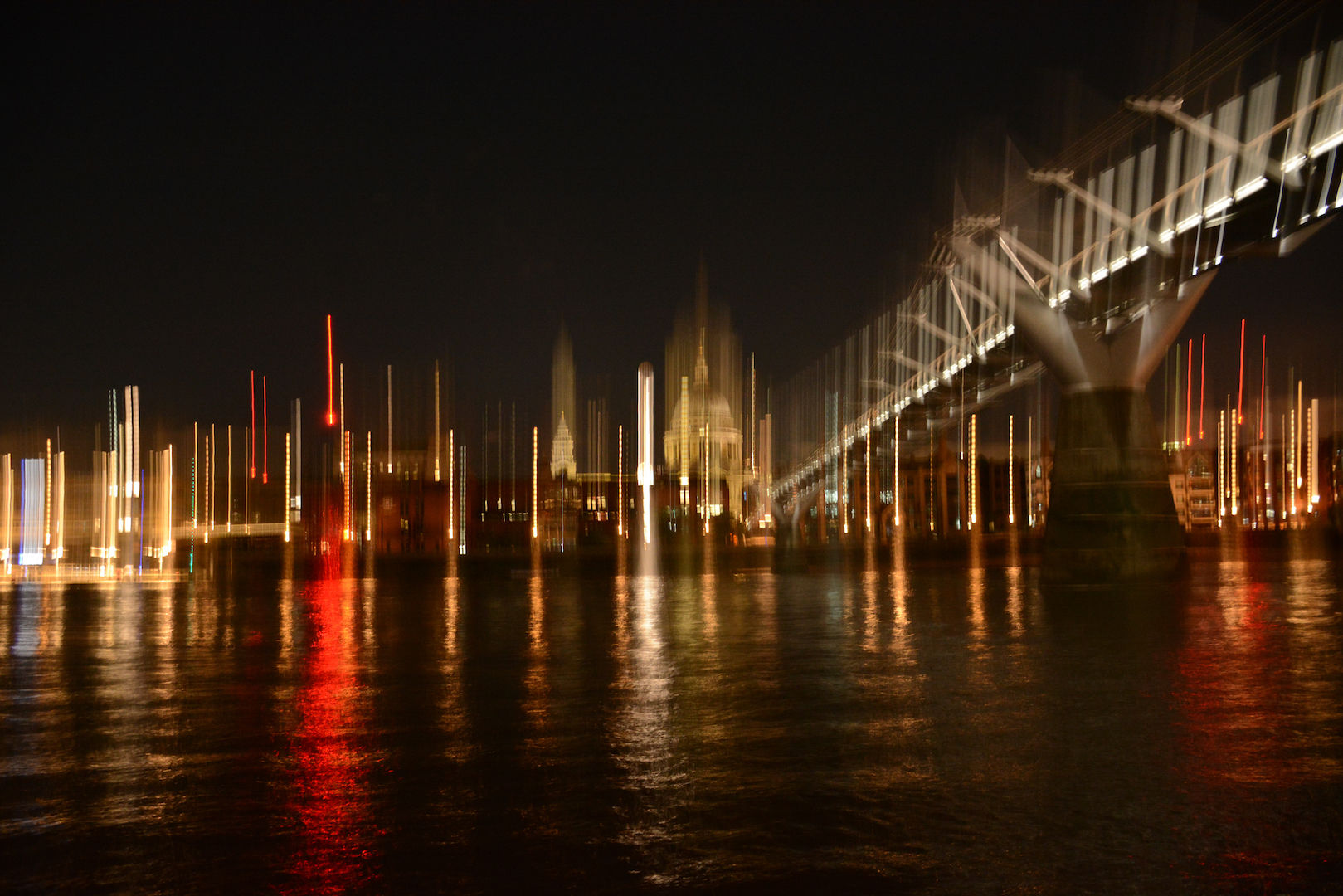 Thames Lights featuring St Paul's Cathedral
