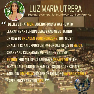 Thank you so much Secretary General and United Nations for this Unforgettable experience in Morocco