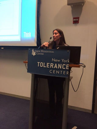 Speaking and sharing about the Foundation and the Project to build a Domestic Violence Shelter at th