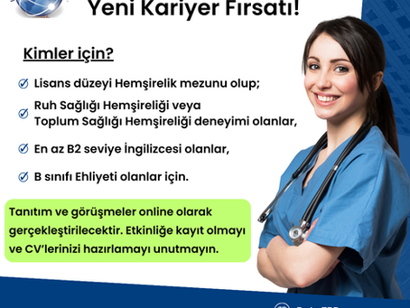 NHS Hastanelerinde Kariyer Fırsatı (Yeni)