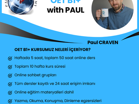 OET B1 & B1+ Skills Builder Kursu