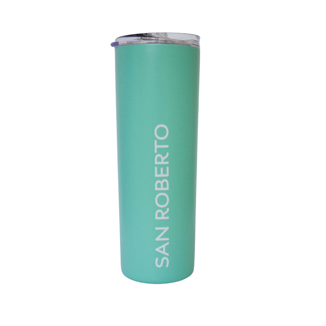 San Roberto Teal Flask