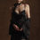 Thumbnail: mini satin slip dress