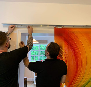 Professional Installations by Fused Glass Design | fusedglass.co.uk