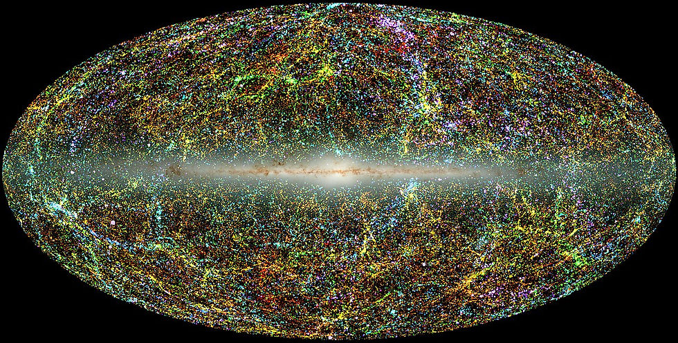 all-sky view of the entire near-infrared sky