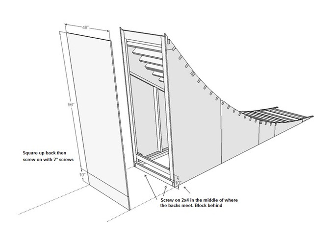 8m & 9.1m FMX Ramp Plans | Destruction Ramps