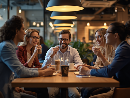 How Office Cafés Improve Collaboration ☕🤝🏢