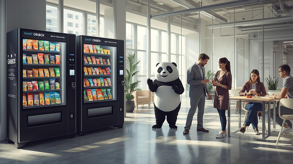 Snacks, Subscriptions & Smart Machines: The Complete Grubox Ecosystem 🏢🥗