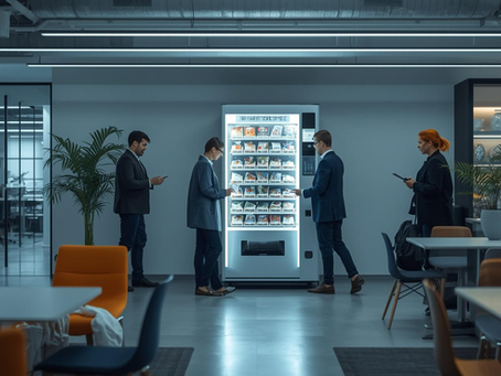 🍱 Smart Vending Machines Are Becoming the New Office Cafeteria🚀 The Workplace Is Evolving — So Is Food