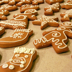 "gingerbread cookie"
(ジンジャーブレッドゥ・クッキー)