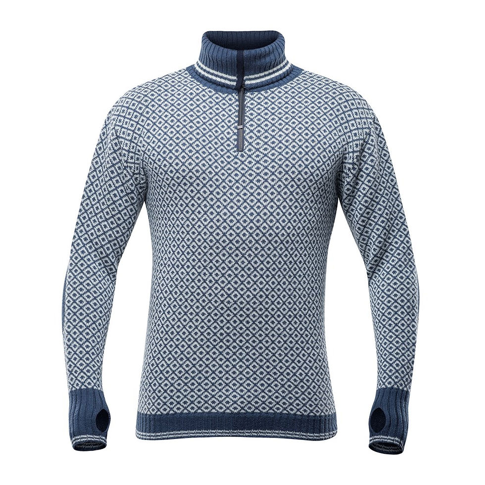 Devold Slogen zip neck