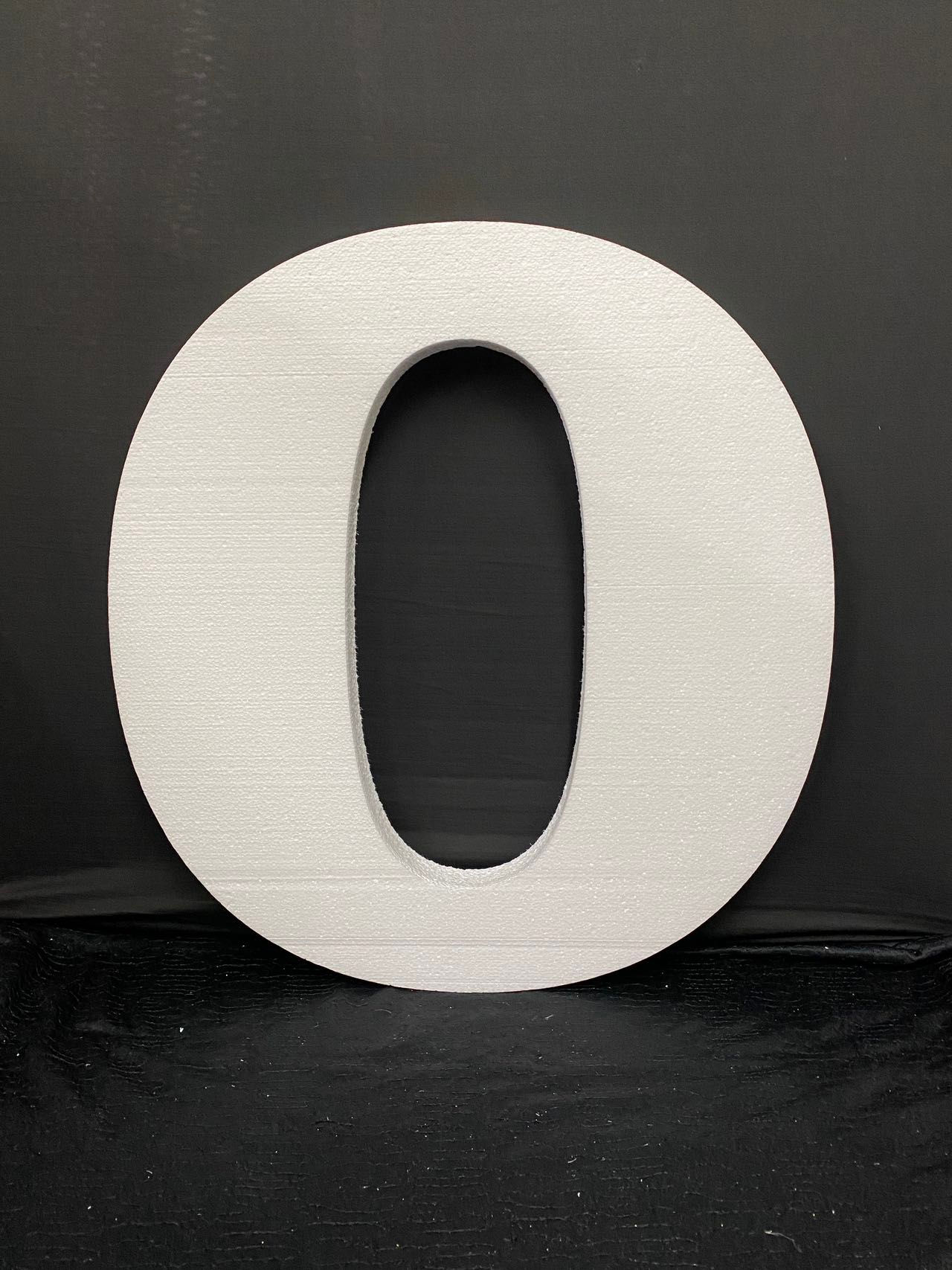 24-Letter-O 24" Foam Letter 1/pk $11.50