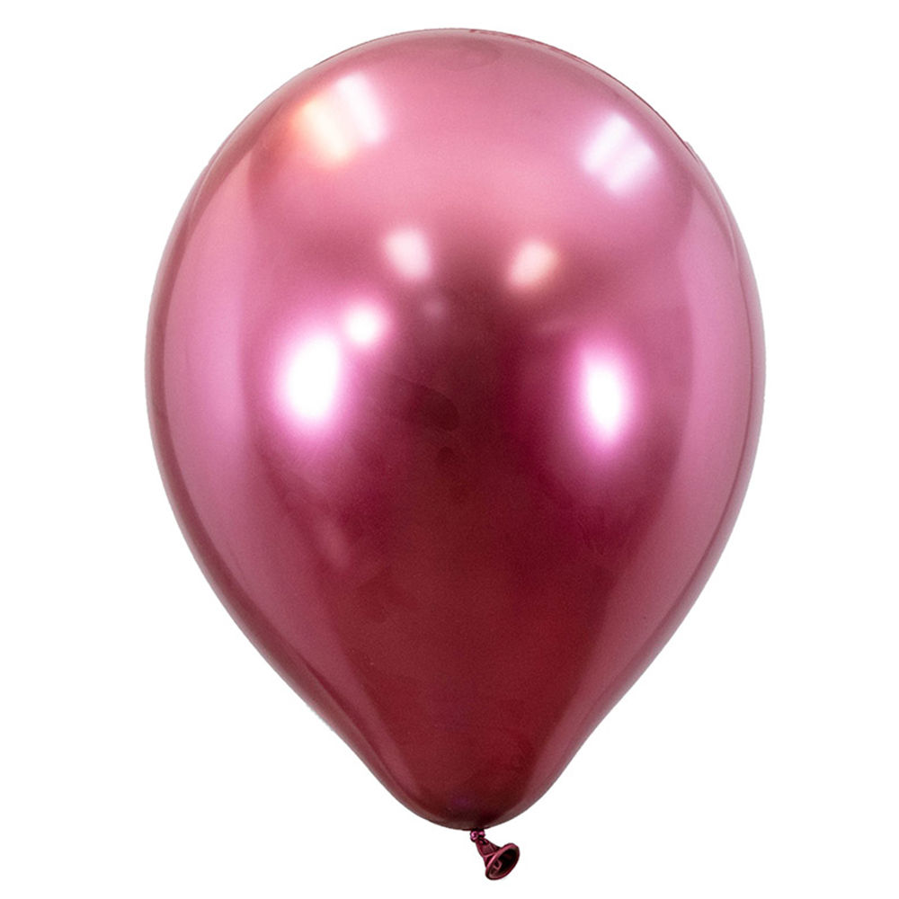 #4327 - 9" Chrome Balloons - Pink