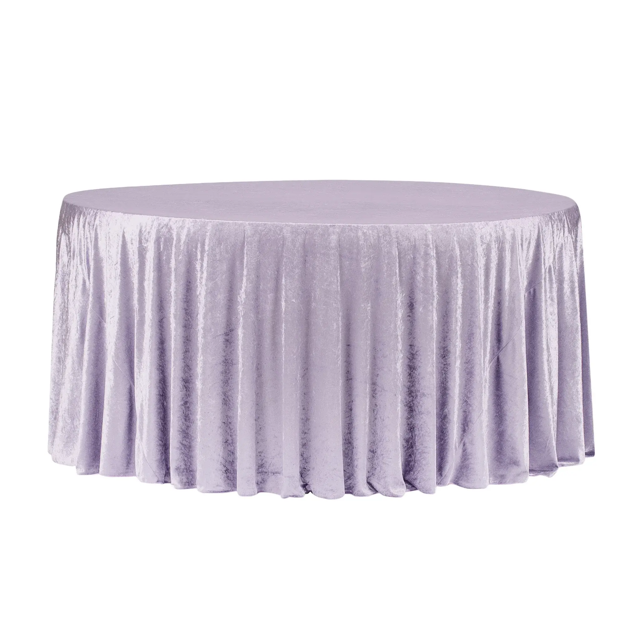 #120-09 - 120" Round Velvet Tablecloth - Wisteria