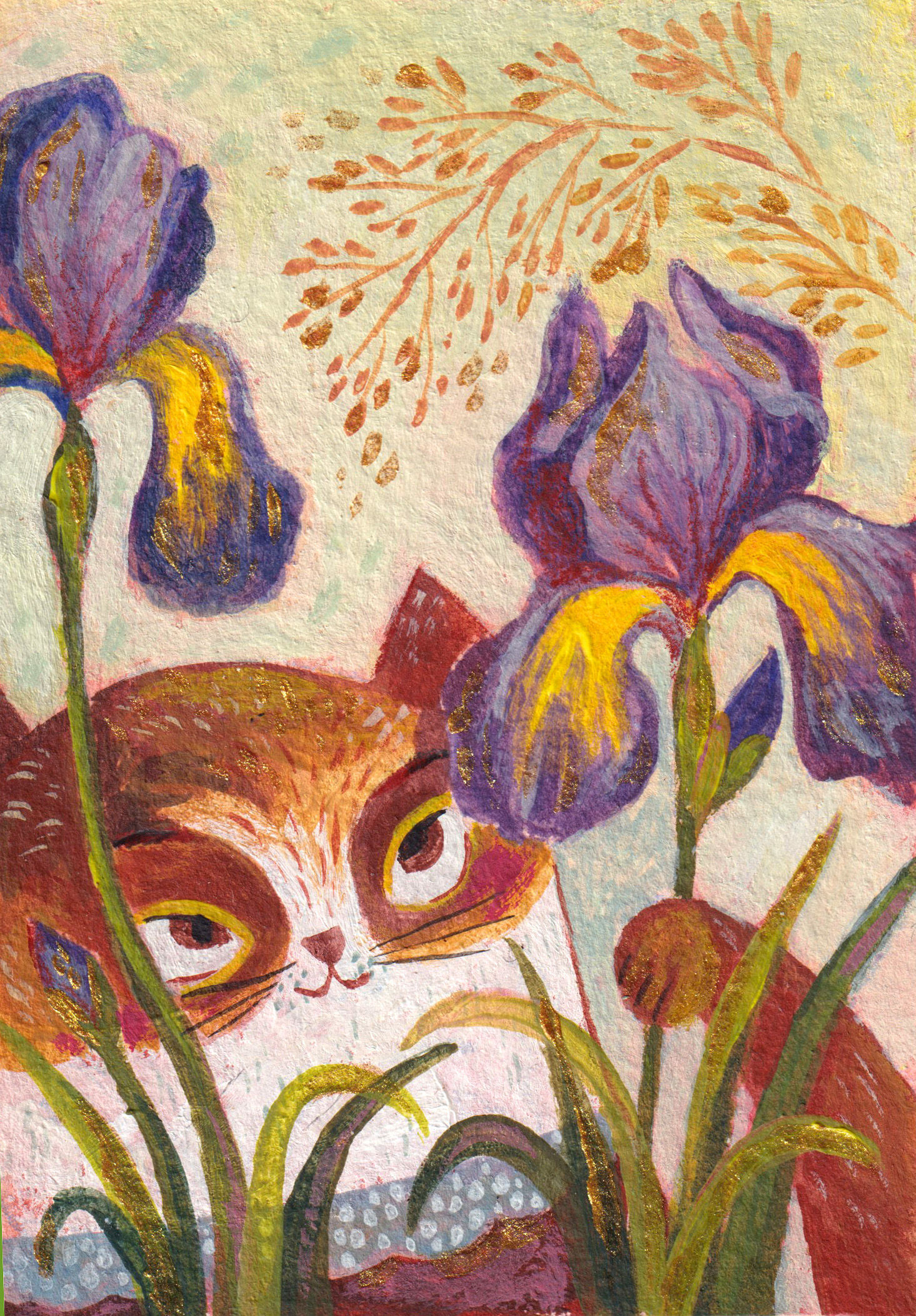 Irises - Mini Original