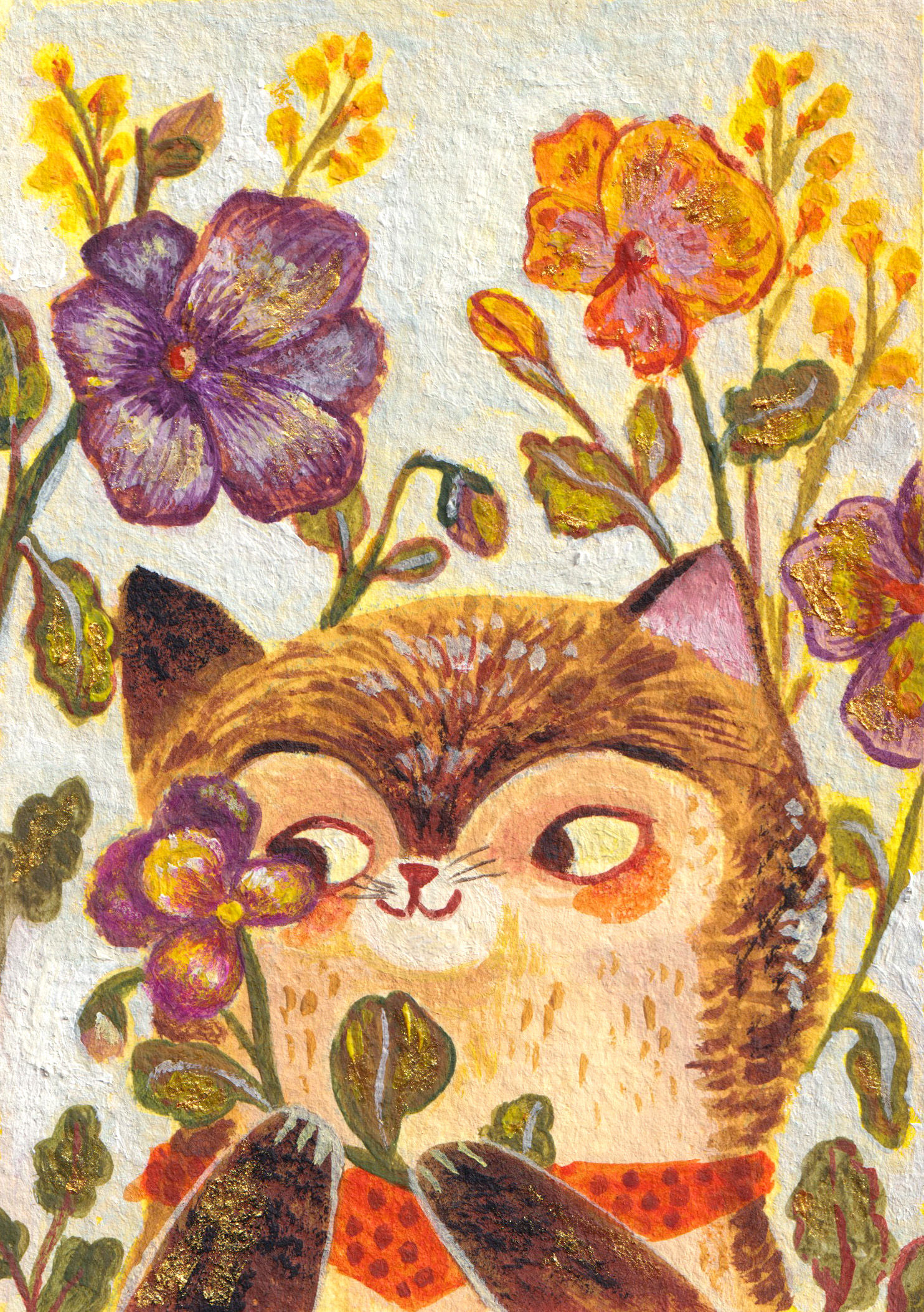 Pansy Bloom - Mini Original