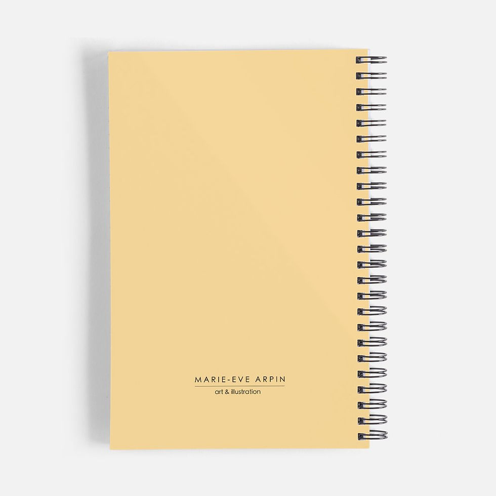 Thumbnail: Lined Notebook - Mushrooms | 160 PAGES | lined paper | Notepad
