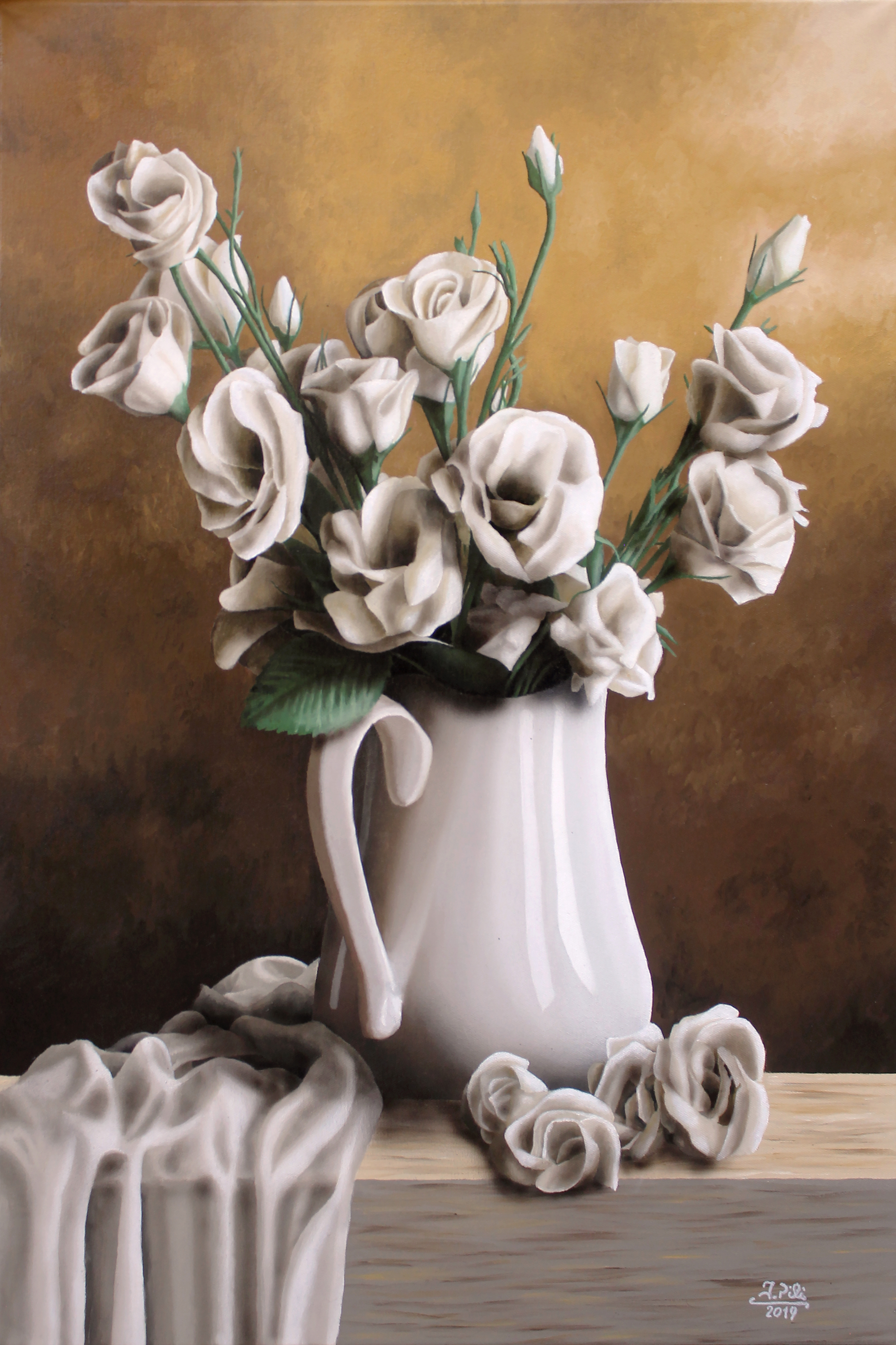 White roses