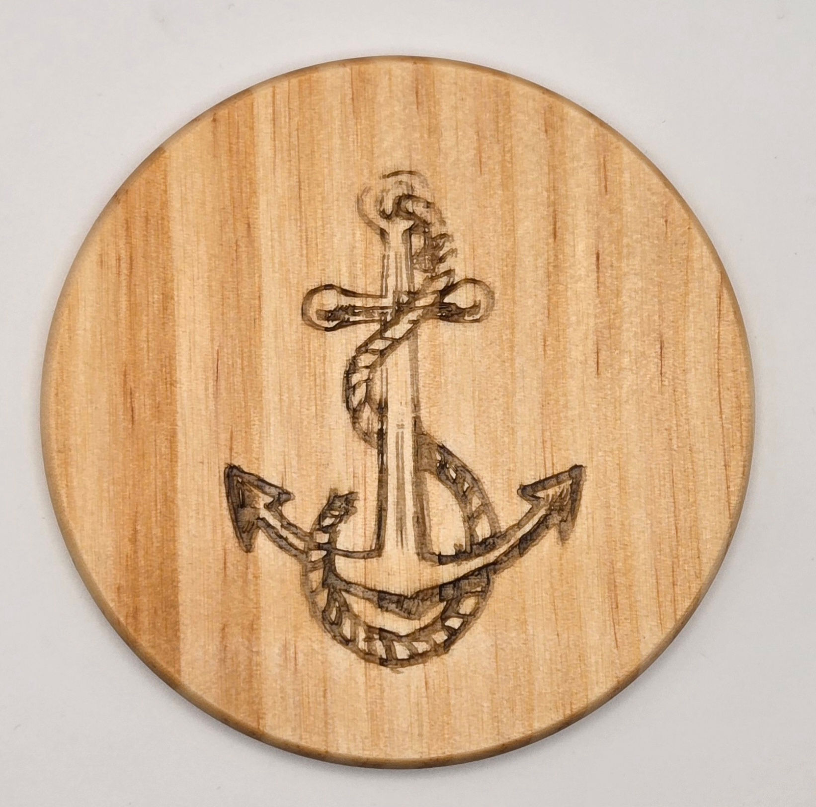Wood Anchor Coaster