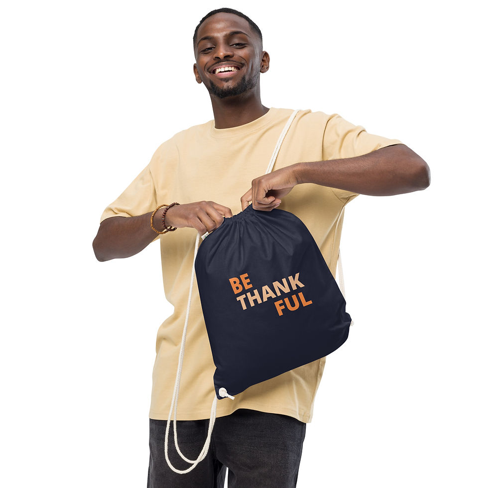Thumbnail: VIBE Organic Cotton Drawstring Bag