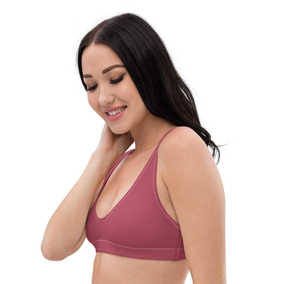 Thumbnail: Recycled padded bikini top
