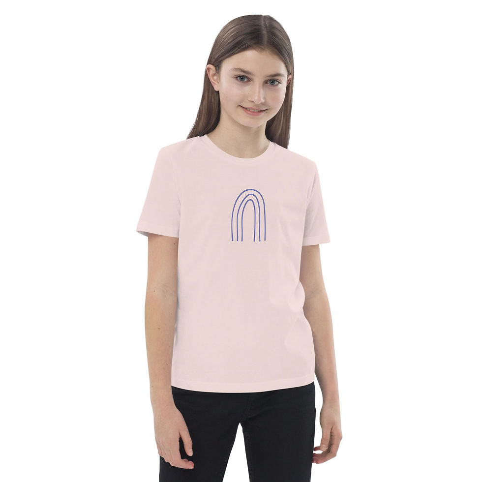 Thumbnail: Unisex Organic Cotton Rainbow T-Shirt