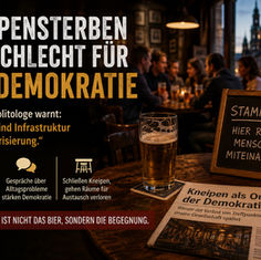 Kneipenkultur und Demokratie im Fokus