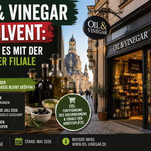 Öl & Essig Dresden bleibt offen