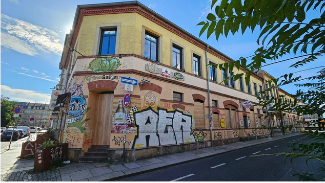 Auch der „Grüne Salon“ ist dicht.