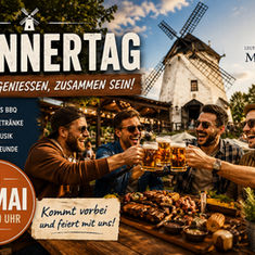 Männertag im Windmühlen-Biergarten
